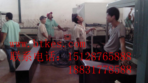 印尼彩石钢瓦设备案例6